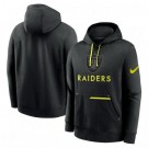 Men's Las Vegas RaidersBlack Volt Pullover Hoodie