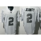Men's Las Vegas Raiders #2 Ashton Jeanty Limited White Alternate FUSE Vapor Jersey