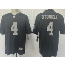 Men's Las Vegas Raiders #4 Aidan O'Connell Limited Black Vapor Jersey