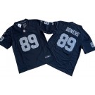 Men's Las Vegas Raiders #89 Brock Bowers Limited Black FUSE Vapor Jersey