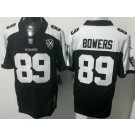 Men's Las Vegas Raiders #89 Brock Bowers Limited Black Thanksgiving FUSE Vapor Jersey