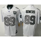 Men's Las Vegas Raiders #89 Brock Bowers Limited White Fashion FUSE Vapor Jersey