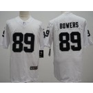 Men's Las Vegas Raiders #89 Brock Bowers Limited White Vapor Jersey