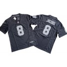 Men's Las Vegas Raiders #8 Josh Jacobs Limited Black FUSE Vapor Jersey