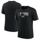 Men's Las Vegas Raiders Black 2022 Crucial Catch Performance T Shirt
