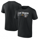 Men's Las Vegas Raiders Black City Pride Team V Neck T Shirt