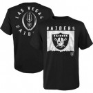 Men's Las Vegas Raiders Black Liquid Camo Logo T Shirt