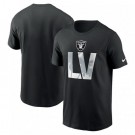Men's Las Vegas Raiders Black Local Essential T Shirt
