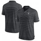 Men's Las Vegas Raiders Black Sideline Lock Up Victory Performance Polo