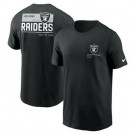 Men's Las Vegas Raiders Black Team Incline T Shirt
