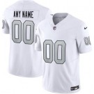 Men's Las Vegas Raiders Customized Limited White Alternate FUSE Vapor Jersey