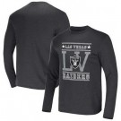 Men's Las Vegas Raiders Dark Gray NFL x Darius Rucker Collection Long Sleeve T Shirt