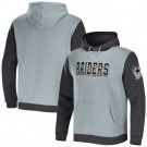 Men's Las Vegas Raiders Gray NFL x Darius Rucker Collection Colorblock Pullover Hoodie