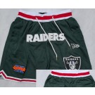 Men's Las Vegas Raiders Green Just Don Shorts