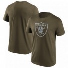 Men's Las Vegas Raiders Olive Legacy Performance T Shirt