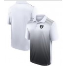 Men's Las Vegas Raiders White Black Sandlot Game Polo