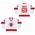 Men's Letterkenny Irish #69 Shoresy White Hockey Jersey