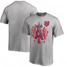 Men's Los Angeles Angels Printed T Shirt 14294