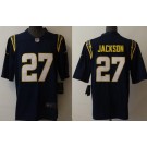 Men's Los Angeles Chargers #27 JC Jackson Limited Navy Vapor Jersey