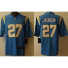 Men's Los Angeles Chargers #27 JC Jackson Limited Powder Blue Vapor Jersey