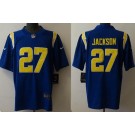 Men's Los Angeles Chargers #27 JC Jackson Limited Royal Vapor Jersey