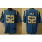 Men's Los Angeles Chargers #52 Khalil Mack Limited Powder Blue Vapor Jersey