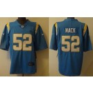 Men's Los Angeles Chargers #52 Khalil Mack Limited Powder Blue Vapor Jersey