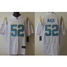 Men's Los Angeles Chargers #52 Khalil Mack Limited White Vapor Jersey