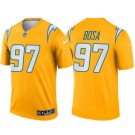 Men's Los Angeles Chargers #97 Joey Bosa Limited Yellow Inverted Vapor Jersey