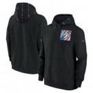 Men's Los Angeles Chargers Black 2023 Crucial Catch Club Pullover Hoodie