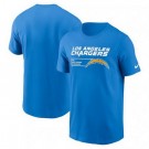 Men's Los Angeles Chargers Blue Division Essential T Shirt