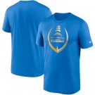 Men's Los Angeles Chargers Blue Icon Legend Performance T Shirt