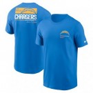 Men's Los Angeles Chargers Blue Team Incline T Shirt