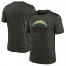 Men's Los Angeles Chargers Gray 2022 Salute to Service Velocity Team T Shirt
