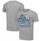 Men's Los Angeles Chargers Gray Graphic Shield Logo T Shirt