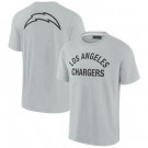 Men's Los Angeles Chargers Gray Super Soft Short Sleeve T Shirt