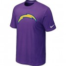 Men's Los Angeles Chargers Printed T Shirt 1717
