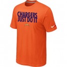 Men's Los Angeles Chargers Printed T Shirt 1722