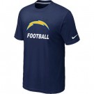 Men's Los Angeles Chargers Printed T Shirt 1732