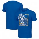 Men's Los Angeles Chargers Royal Graphic Shield Logo T Shirt