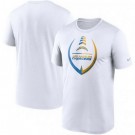 Men's Los Angeles Chargers White Icon Legend Performance T Shirt