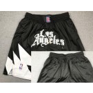 Men's Los Angeles Clippers Black Statement Just Don Shorts