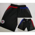 Men's Los Angeles Clippers Black Swingman Shorts