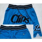 Men's Los Angeles Clippers Blue 2024 City Just Don Shorts