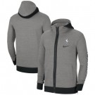 Men's Los Angeles Clippers Gray Showtime Performance Full Zip Hoodie Jacket