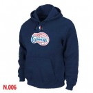Men's Los Angeles Clippers Navy Blue Printed Pullover Hoodie