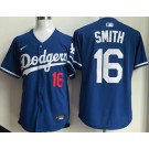Men's Los Angeles Dodgers #16 Will Smith Blue Limitedd Jersey