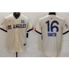Men's Los Angeles Dodgers #16 Will Smith Cream City Connect Limited Jersey