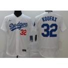Men's Los Angeles Dodgers #32 Sandy Koufax White 2020 FlexBase Jersey