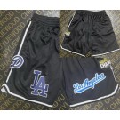 Men's Los Angeles Dodgers Black 2022 Champions Three pockets Shorts
